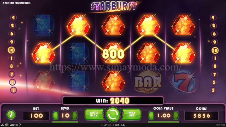 Starburst: Slot Online Legendaris dengan Visual Menawan